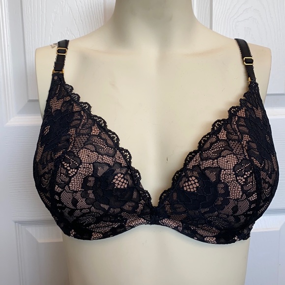 Victoria’s Secret Lace Push-Up Bra, 34 DD - Picture 1 of 9